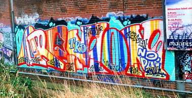 Graffiti Wall - Photo by Tedster