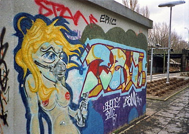 Graffiti Wall - Photo by Tedster
