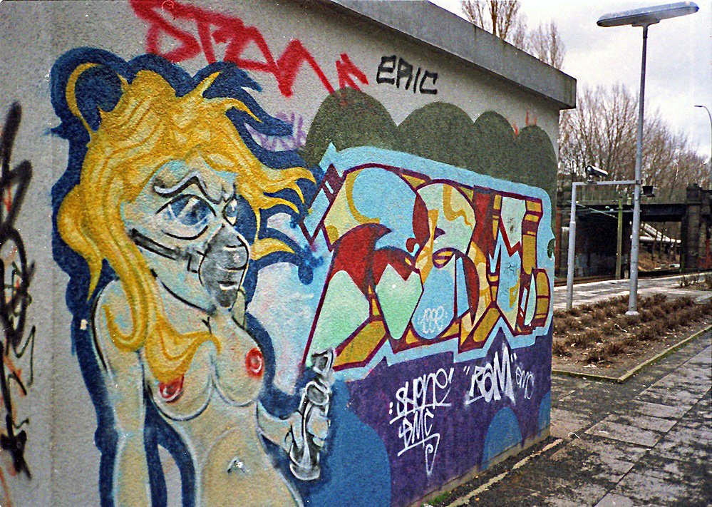Graffiti Wall - Photo by Tedster