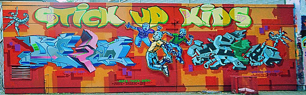 Graffiti Wall - Photo by Tedster