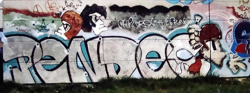 Graffiti Wall - Photo by Tedster