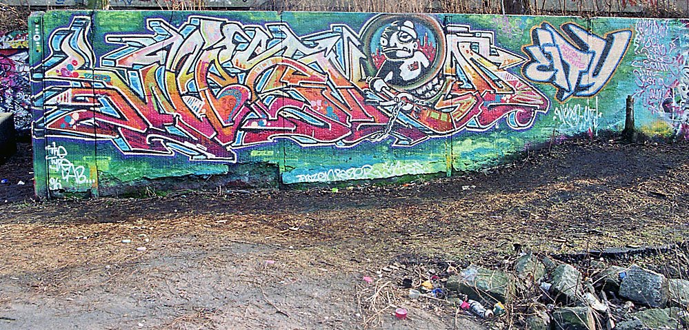 Graffiti Wall - Photo by Tedster