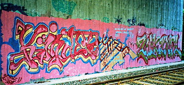 Graffiti Wall - Photo by Tedster