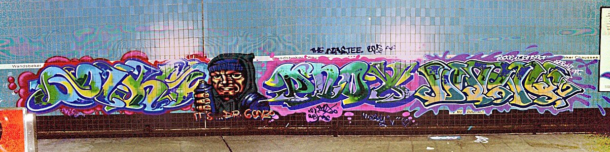 Graffiti Wall - Photo by Tedster