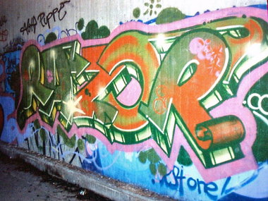 Graffiti Wall - Photo by Tedster