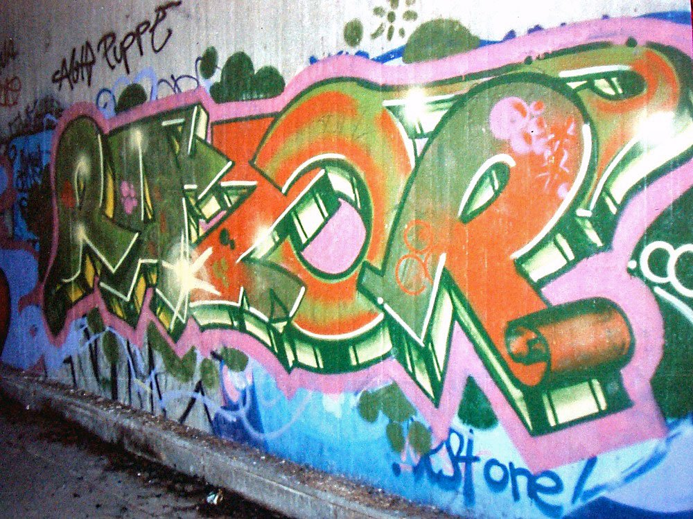 Graffiti Wall - Photo by Tedster