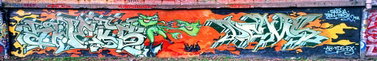 Graffiti Wall - Photo by Tedster