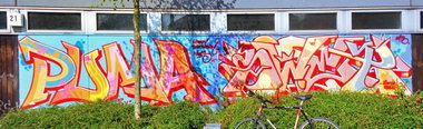 Graffiti Wall - Photo by Tedster