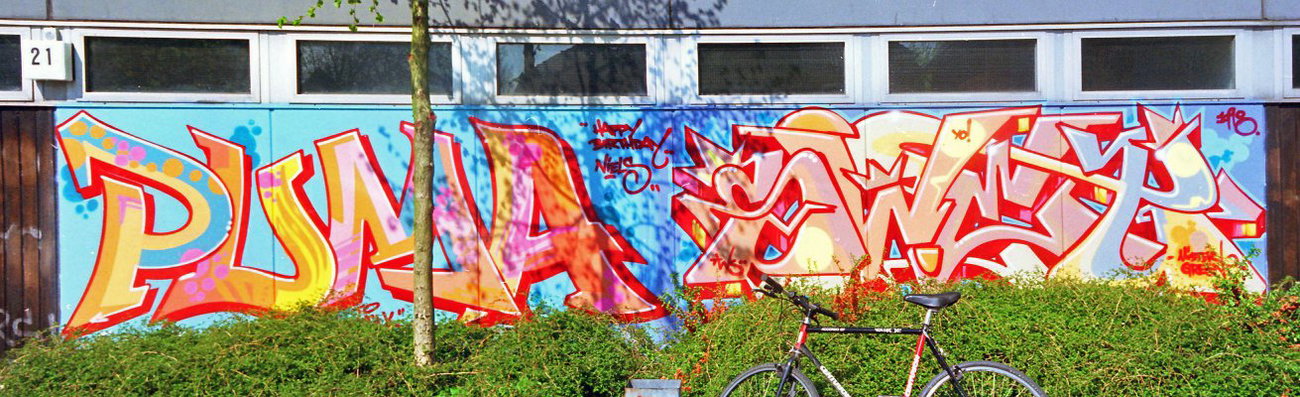 Graffiti Wall - Photo by Tedster