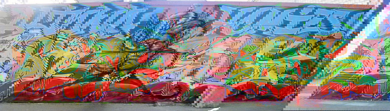 Graffiti Wall - Photo by Tedster