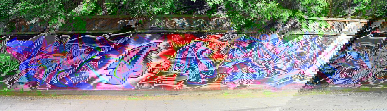 Graffiti Wall - Photo by Tedster