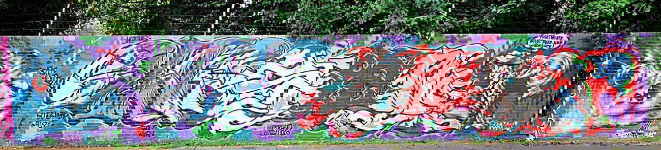 Graffiti Wall - Photo by Tedster