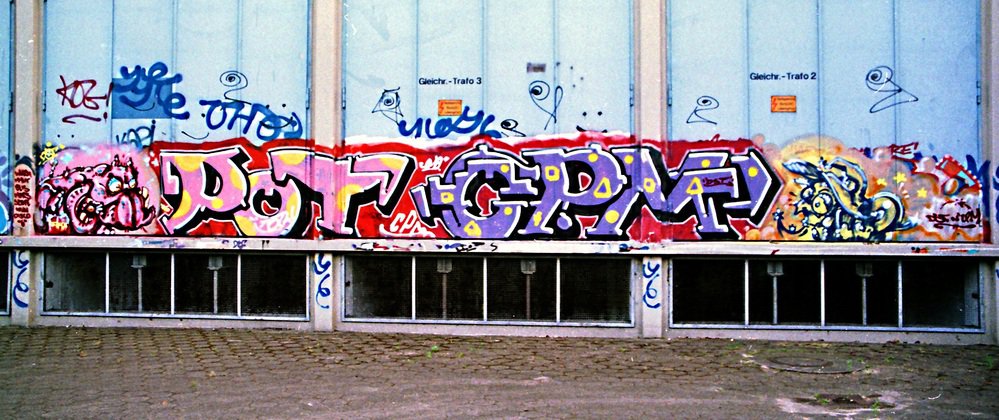 Graffiti Wall - Photo by Tedster