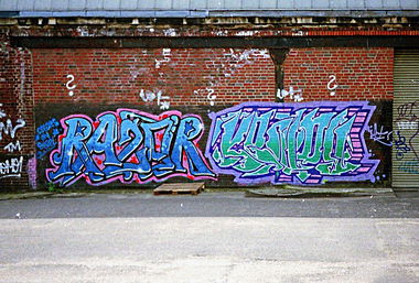 Graffiti Bombing - Photo by Tedster
