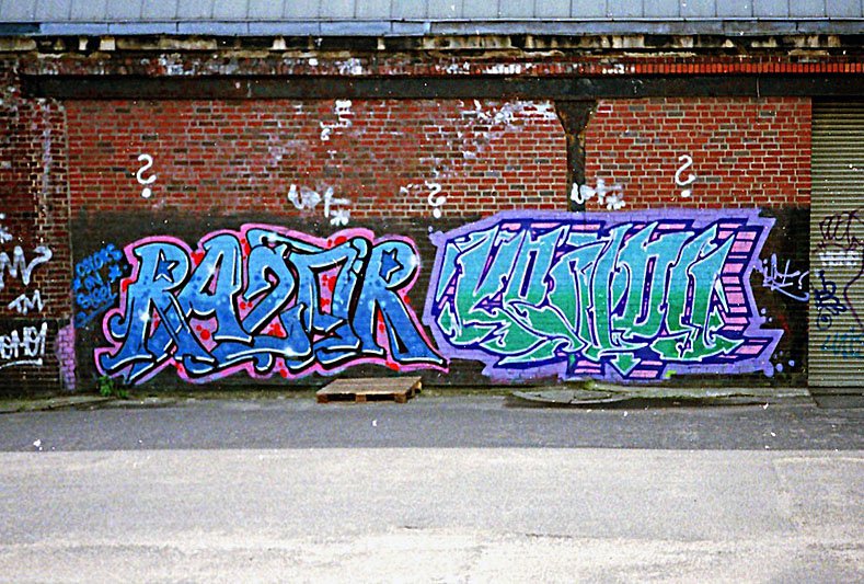 Graffiti Bombing - Photo by Tedster