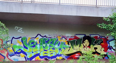 Graffiti Wall - Photo by Tedster