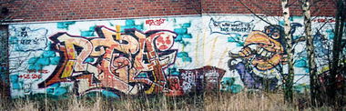 Graffiti Bombing - Photo by Tedster