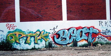 Graffiti Wall - Photo by Tedster