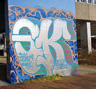 Graffiti Bombing - Photo by Tedster