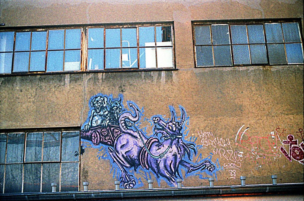 Graffiti Bombing - Photo by Tedster