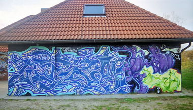 Graffiti Wall - Photo by Tedster