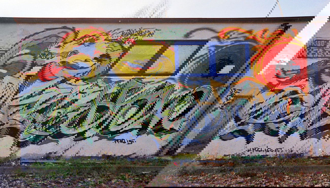 Graffiti Wall - Photo by Tedster