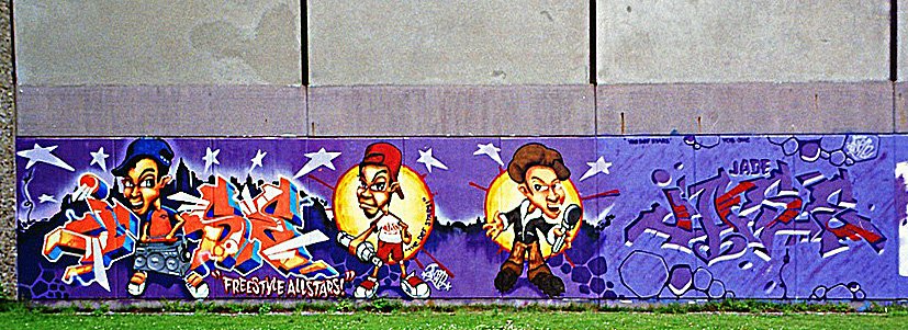 Graffiti Wall - Photo by Tedster