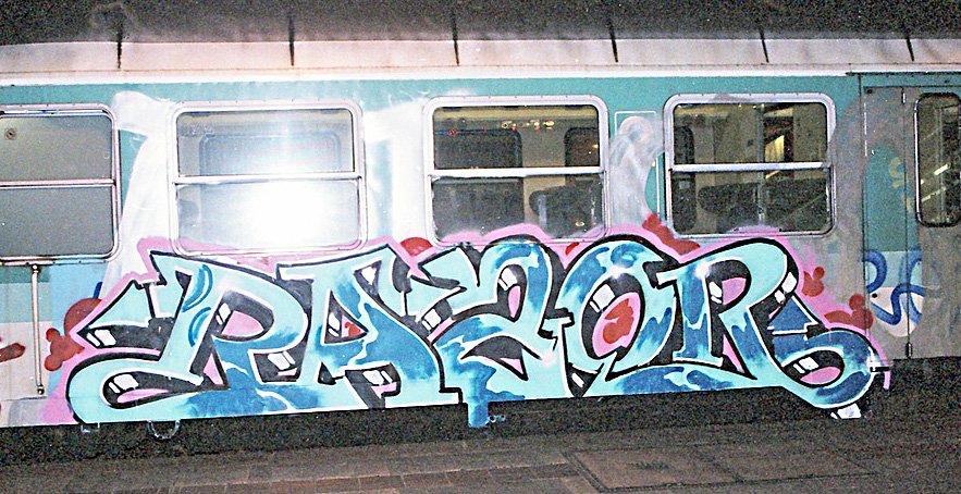 Graffiti Train - Photo by Tedster