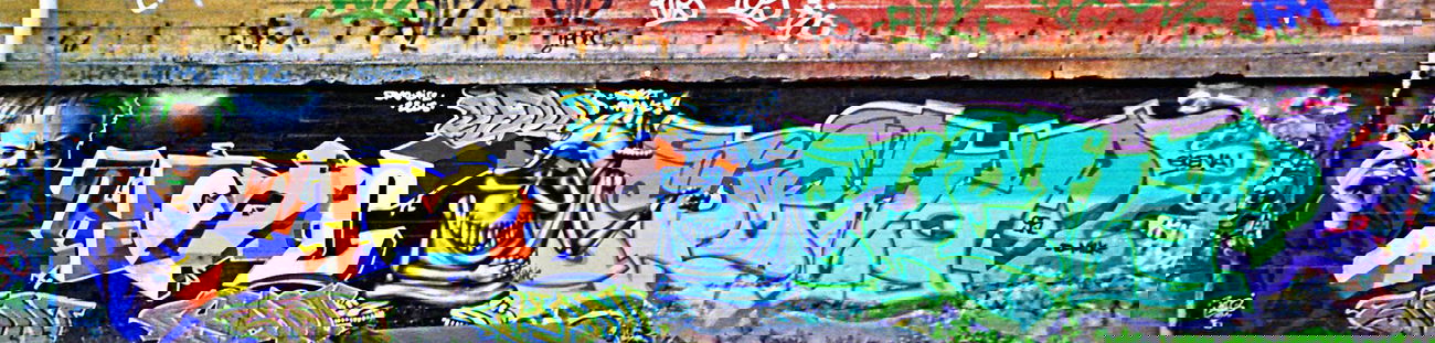 Graffiti Wall - Photo by Tedster