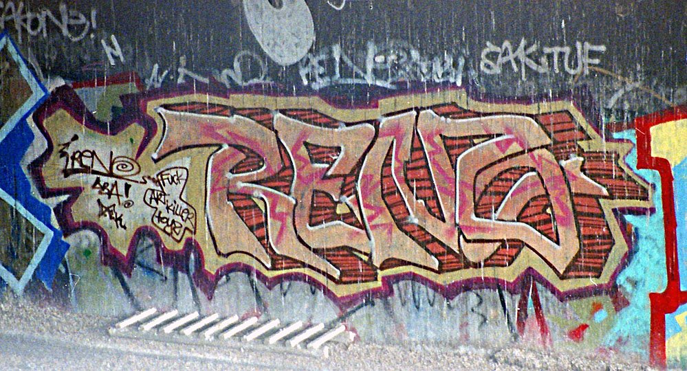 Graffiti Wall - Photo by Tedster