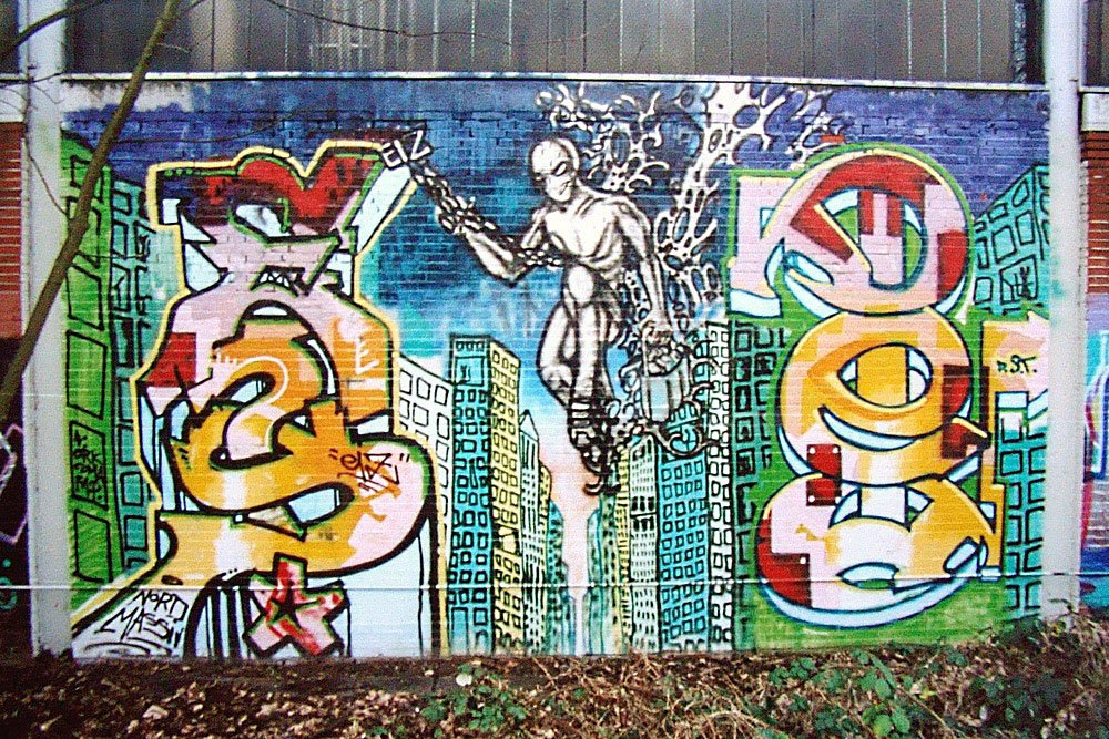 Graffiti Wall - Photo by Tedster