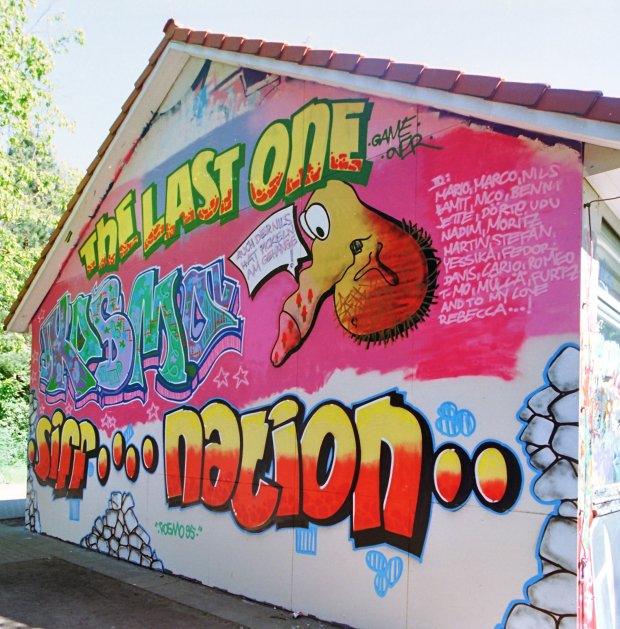 Graffiti Wall - Photo by Tedster