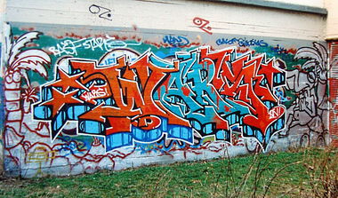 Graffiti Wall - Photo by Tedster