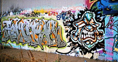 Graffiti Wall - Photo by Tedster