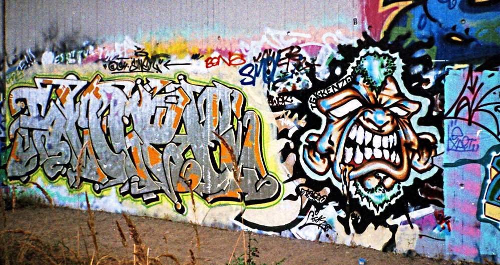 Graffiti Wall - Photo by Tedster