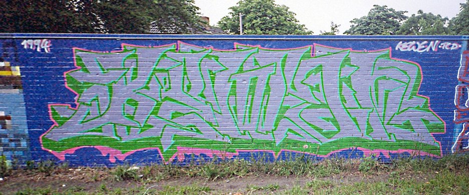 Graffiti Wall - Photo by Tedster