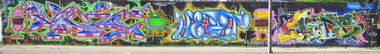 Graffiti Wall - Photo by Tedster - Dre, Heat, Aids