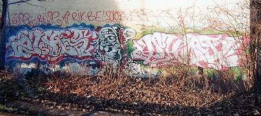 Graffiti Wall - Photo by Tedster
