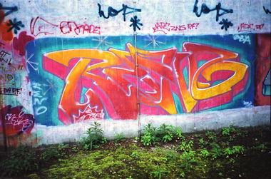Graffiti Wall - Photo by Tedster