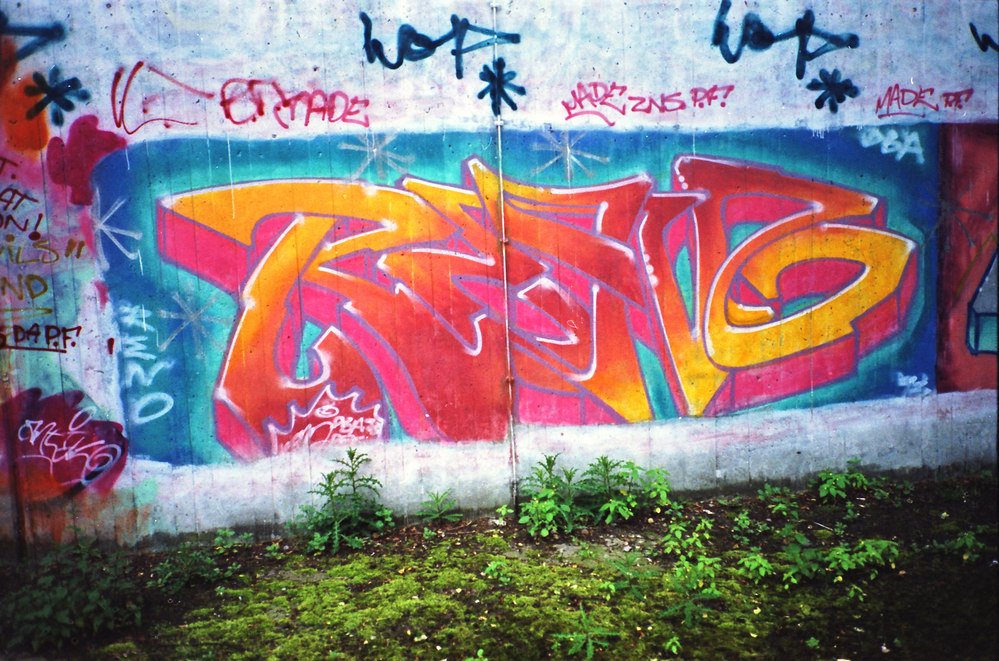 Graffiti Wall - Photo by Tedster