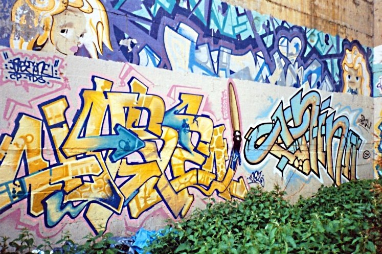 Graffiti Wall - Photo by Tedster