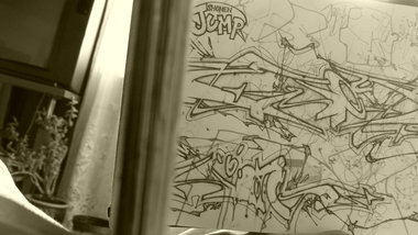 Graffiti Sketch - Photo by Teenager - Was, für, Tags? (2013)