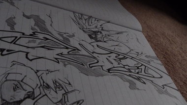 Graffiti Sketch - Photo by Teenager - Enoy, Tco, Kitos (2013)