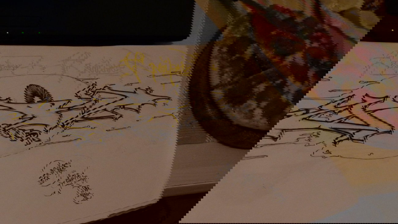 Graffiti Sketch - Photo by Teenager - enoy, tco, stc (2013)