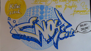 Graffiti Wall - Photo by Teenager - enoyone, nag, tco (2014)