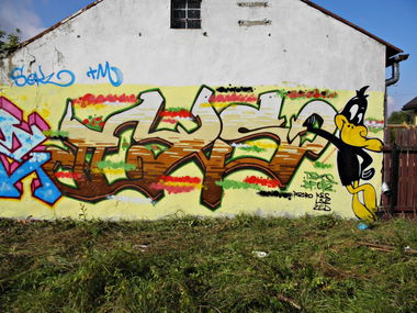 Graffiti Wall in Poland - Photo by Tekstyl - texs, teks, bf (2011)