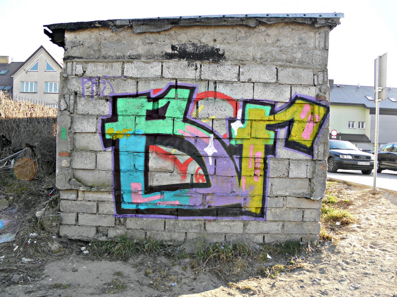 Graffiti Bombing - Photo by Tekstyl - BF, TEKS, TEXS