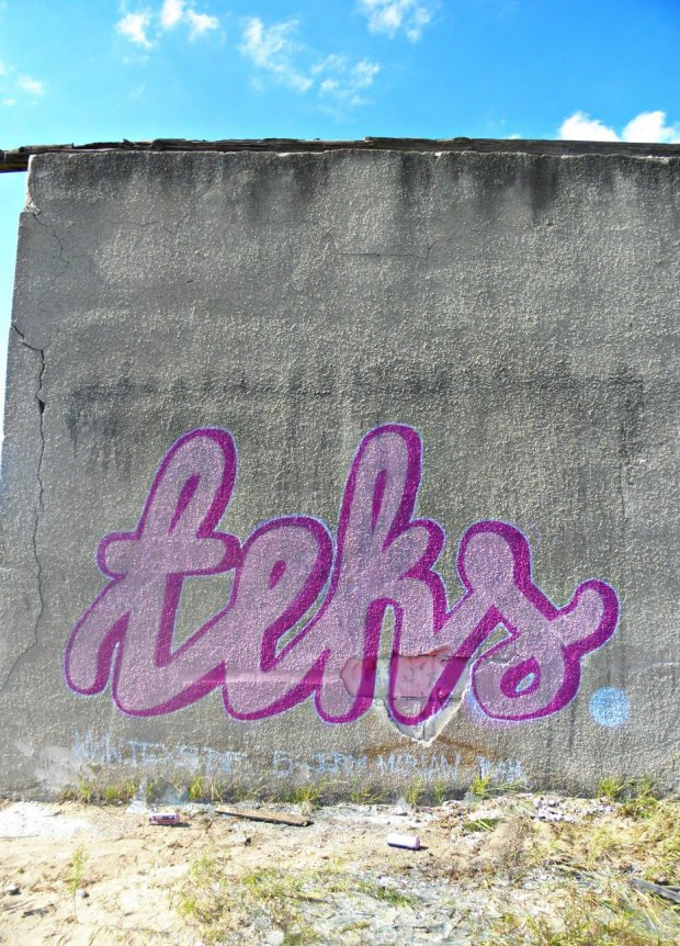 Graffiti Wall in Poland - Photo by Tekstyl - teks, texs, bf (2014)