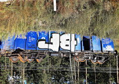 Graffiti Train - Photo by Tekstyl (2020)