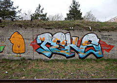 Graffiti Wall - Photo by Tekstyl - TEKS, TEXS, BF